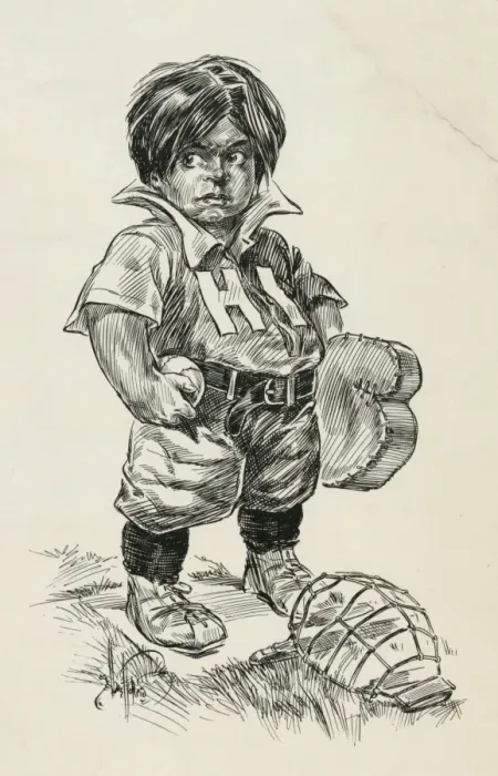 Framed Print : Haskell Indian baseball boy Framed Print : Haskell Indian baseball boy