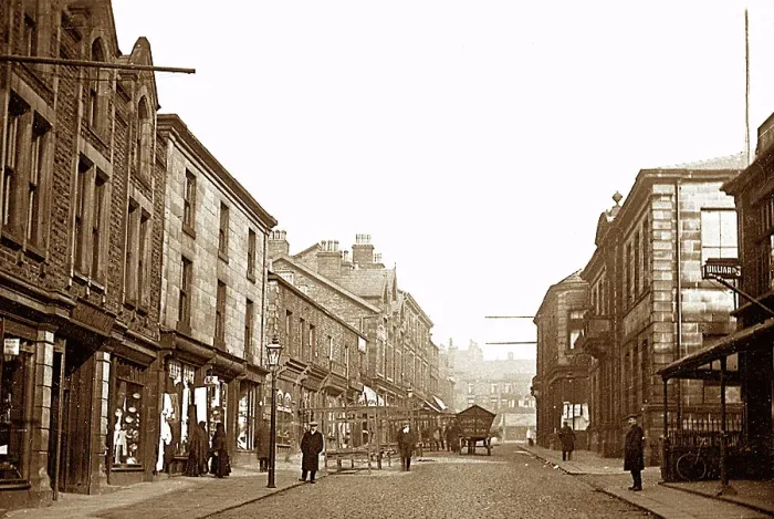 Framed Print : Haslingden, Lancashire, early 1900s Framed Print : Haslingden, Lancashire, early 1900s