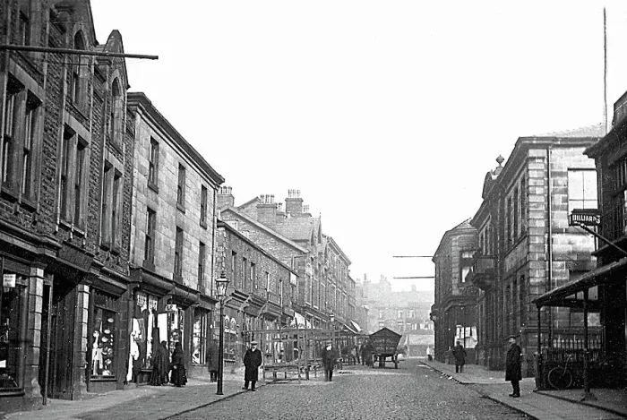 Framed Print : Haslingden, Lancashire, early 1900s Framed Print : Haslingden, Lancashire, early 1900s