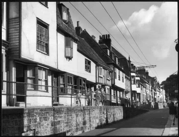 Framed Print : Hastings Old Town Framed Print : Hastings Old Town