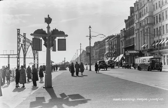 Framed Print : Hastings Parade