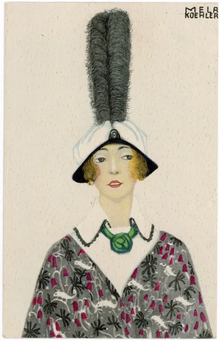 Framed Print : Hat with aigrette C1913 Framed Print : Hat with aigrette C1913