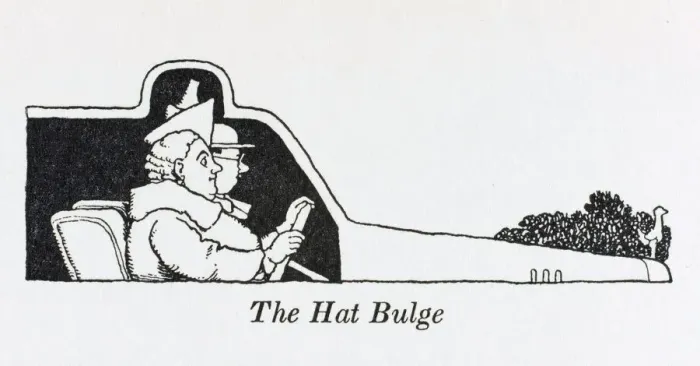 Framed Print : The hat bulge / W H Robinson Framed Print : The hat bulge / W H Robinson