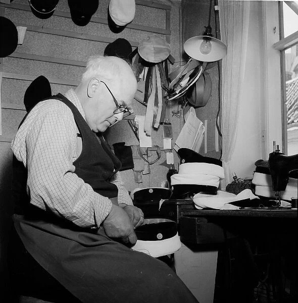 Hat making 1949