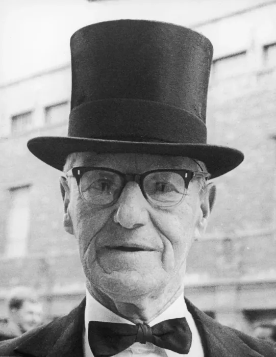 Framed Print : Top Hat & Tie / Grant Framed Print : Top Hat & Tie / Grant