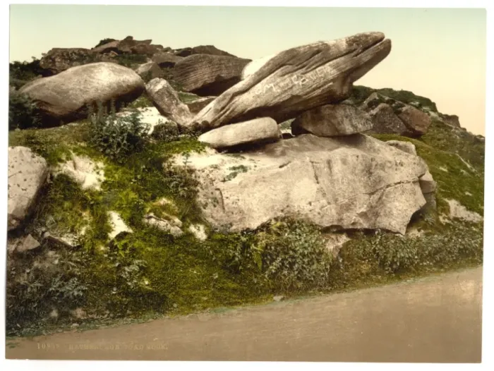 Framed Print : Hathersage, Toad Rock, Derbyshire, England Framed Print : Hathersage, Toad Rock, Derbyshire, England