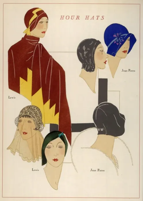 Framed Print : HATS OF 1929 Framed Print : HATS OF 1929