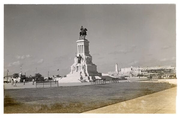 Havana, Cuba - Statue of General Maximo Gomez