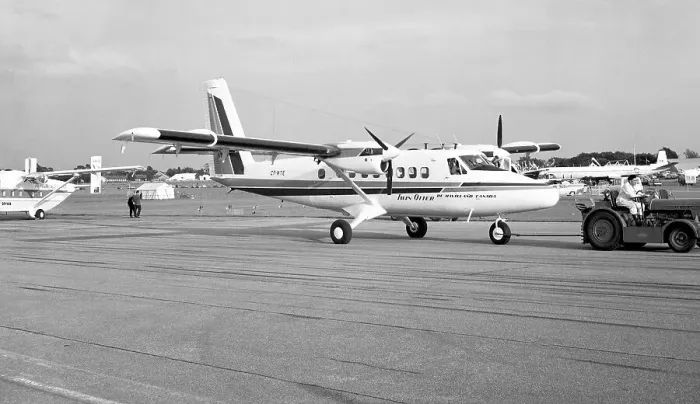 Framed Print : de Havilland Canada DHC-6 Twin Otter CF-WTE Framed Print : de Havilland Canada DHC-6 Twin Otter CF-WTE
