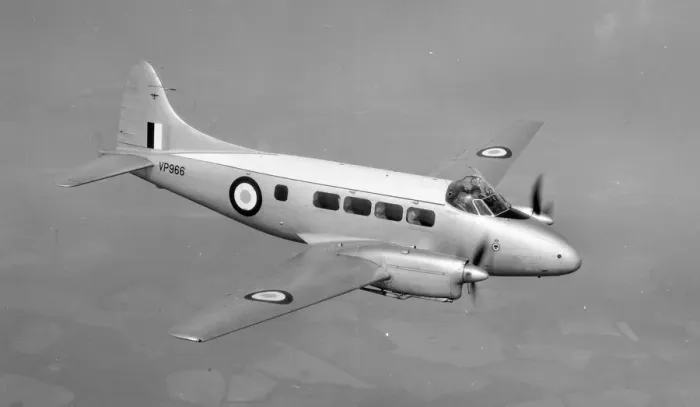 Framed Print : de Havilland Devon C. 1 VP966 Framed Print : de Havilland Devon C. 1 VP966