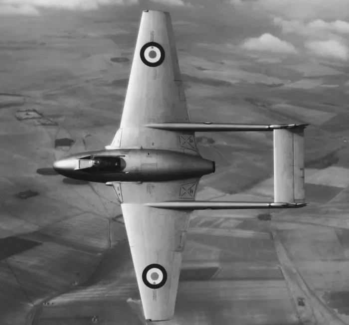 Framed Print : de Havilland DH-100 Vampire FB-5 Framed Print : de Havilland DH-100 Vampire FB-5