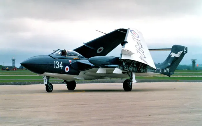 Framed Print : de Havilland DH. 110 Sea Vixen D. 3 G-CVIX - XP924