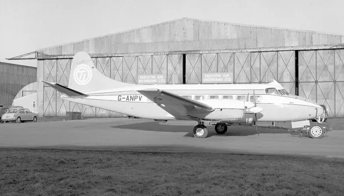 Framed Print : de Havilland DH. 114 Heron 2D G-ANPV Framed Print : de Havilland DH. 114 Heron 2D G-ANPV