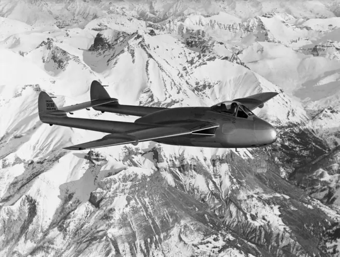 Framed Print : de Havilland DH-115 Sud Est Mistral / Vampire Framed Print : de Havilland DH-115 Sud Est Mistral / Vampire