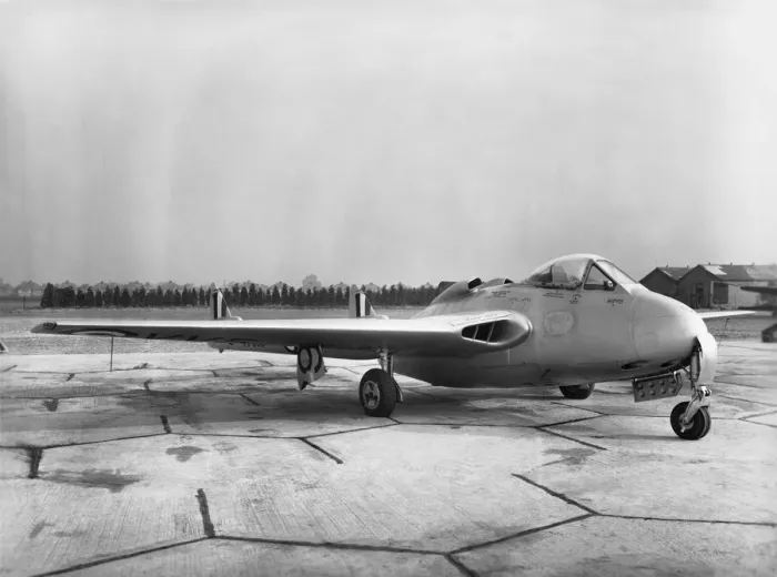 Framed Print : de Havilland DH-115 Vampire FB-51 Framed Print : de Havilland DH-115 Vampire FB-51