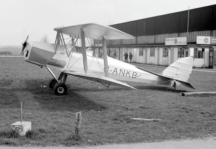 Framed Print : de Havilland DH. 82a Tiger Moth II G-ANKB Framed Print : de Havilland DH. 82a Tiger Moth II G-ANKB