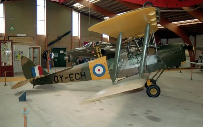 Framed Print : de Havilland DH-82A Tiger Moth II OY-ECH Framed Print : de Havilland DH-82A Tiger Moth II OY-ECH