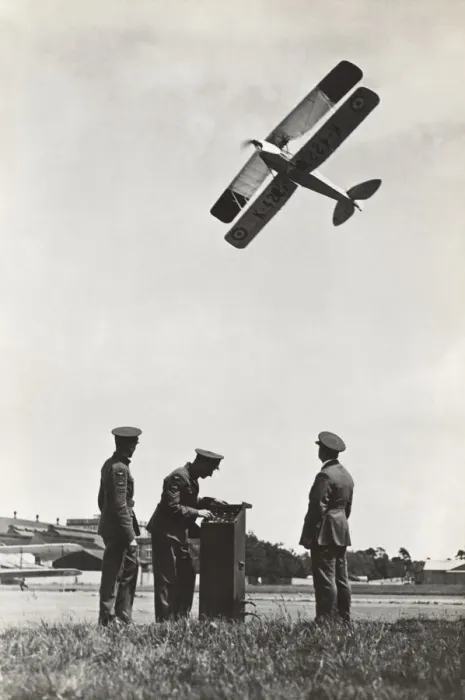 Framed Print : de Havilland DH-82B Queen Bee / Tiger Moth UAV Framed Print : de Havilland DH-82B Queen Bee / Tiger Moth UAV