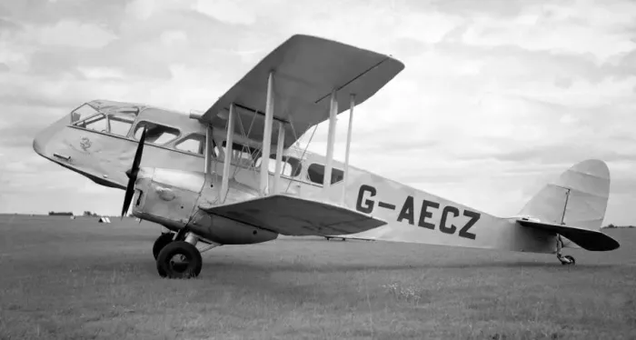 Framed Print : de Havilland DH. 84 Dragon G-AECZ Framed Print : de Havilland DH. 84 Dragon G-AECZ
