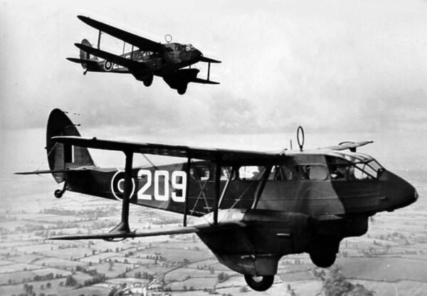 De Havilland DH 89 Dominie -the RAF version of the Drag