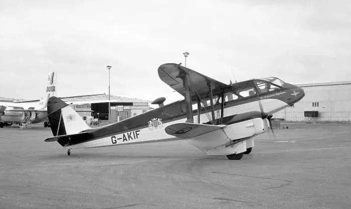 Framed Print : de Havilland DH. 89a Dragon Rapide G-AKIF Framed Print : de Havilland DH. 89a Dragon Rapide G-AKIF