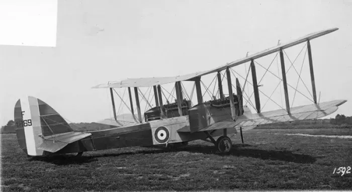 Framed Print : de Havilland DH10A Amiens F1869 Framed Print : de Havilland DH10A Amiens F1869