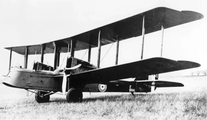Framed Print : de Havilland DH10A Amiens F8441 Framed Print : de Havilland DH10A Amiens F8441