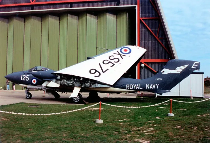 Framed Print : de Havilland DH.110 Sea Vixen FAW.2 XS576