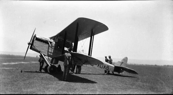 de Havilland DH50A, G-AUAB, later VH-UAB then A10-1