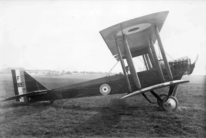 Framed Print : de Havilland DH6 F3386 Framed Print : de Havilland DH6 F3386