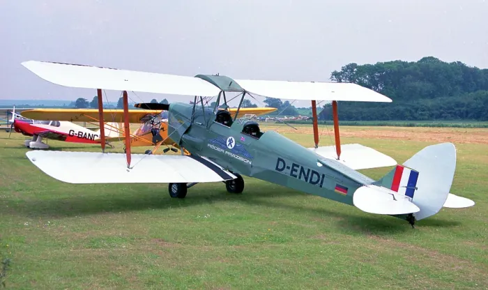 Framed Print : de Havilland DH.82A Tiger Moth D-ENDI Framed Print : de Havilland DH.82A Tiger Moth D-ENDI