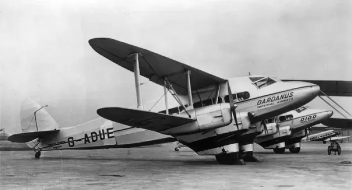 Framed Print : de Havilland DH86 Express Air Liners Framed Print : de Havilland DH86 Express Air Liners
