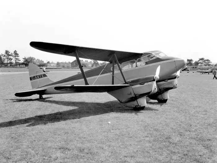Framed Print : de Havilland D.H.90 Dragonfly G-ANYK Framed Print : de Havilland D.H.90 Dragonfly G-ANYK