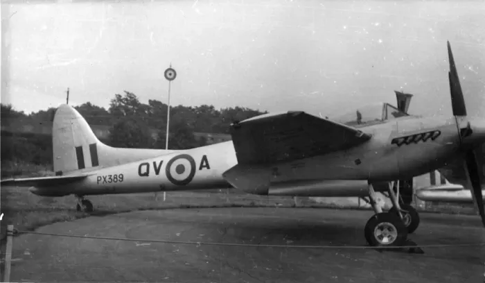 Framed Print : de Havilland Hornet F3 PX389 Framed Print : de Havilland Hornet F3 PX389