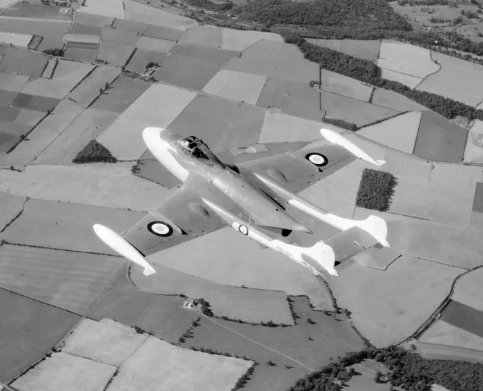 Framed Print : de Havilland Sea Venom NF. 20 WK379 Framed Print : de Havilland Sea Venom NF. 20 WK379