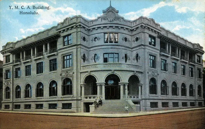 Framed Print : Hawaii, USA - Y. M. C. A. Building, Alaska, Street, Honolulu Framed Print : Hawaii, USA - Y. M. C. A. Building, Alaska, Street, Honolulu