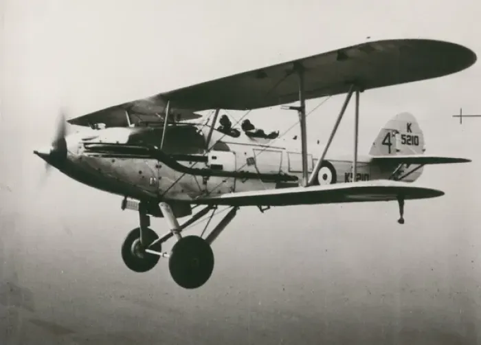 Framed Print : Hawker Audax, K5210, of 13 Squadron