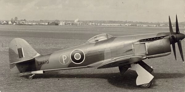 Hawker Fury, LA610, powered by a Rolls-Royce Griffon