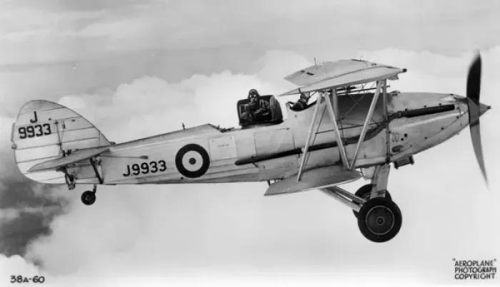 Framed Print : Hawker Hart J9933 - modified Framed Print : Hawker Hart J9933 - modified