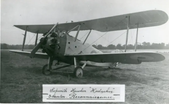 Framed Print : Hawker Hedgehog, N187 in 1924 in its initial form Framed Print : Hawker Hedgehog, N187 in 1924 in its initial form