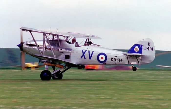 Framed Print : Hawker Hind G-AENP - K5414 Framed Print : Hawker Hind G-AENP - K5414