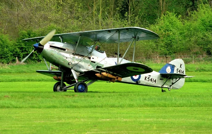 Framed Print : Hawker Hind G-AENP - K5414 Framed Print : Hawker Hind G-AENP - K5414
