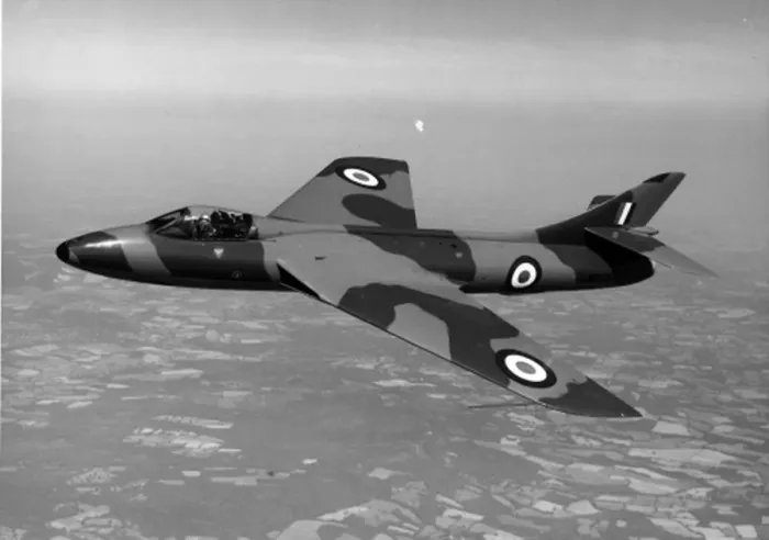Framed Print : Hawker Hunter 1 WT594 Framed Print : Hawker Hunter 1 WT594