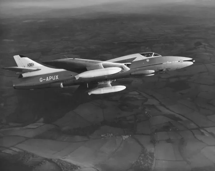 Framed Print : Hawker Hunter T-66A Framed Print : Hawker Hunter T-66A