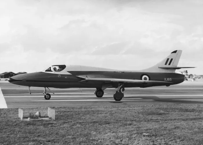 Framed Print : Hawker Hunter T-7 Framed Print : Hawker Hunter T-7