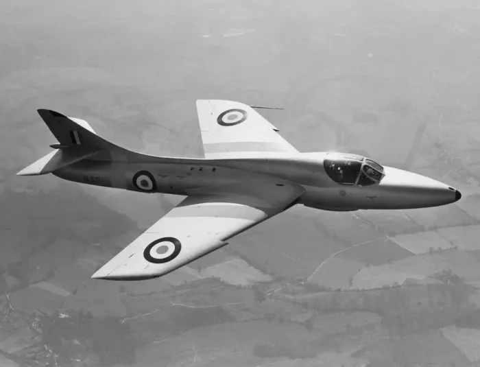 Framed Print : Hawker Hunter T-7 Framed Print : Hawker Hunter T-7