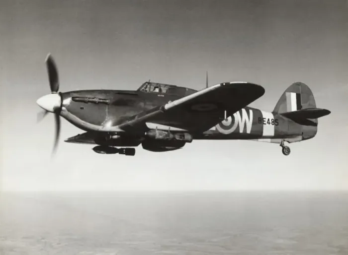Framed Print : Hawker Hurricane Mk 2B Hurri-Bomber Framed Print : Hawker Hurricane Mk 2B Hurri-Bomber