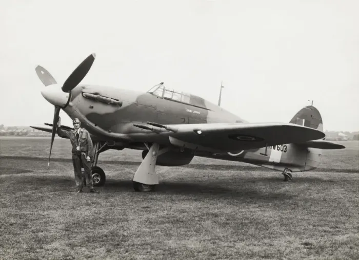 Framed Print : Hawker Hurricane Mk 2C Framed Print : Hawker Hurricane Mk 2C