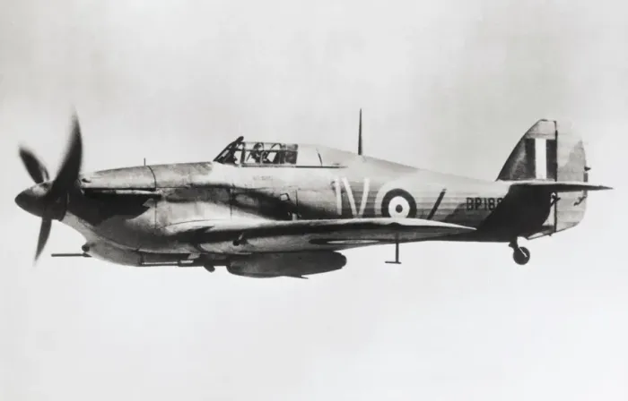 Framed Print : Hawker Hurricane Mk 2D Framed Print : Hawker Hurricane Mk 2D