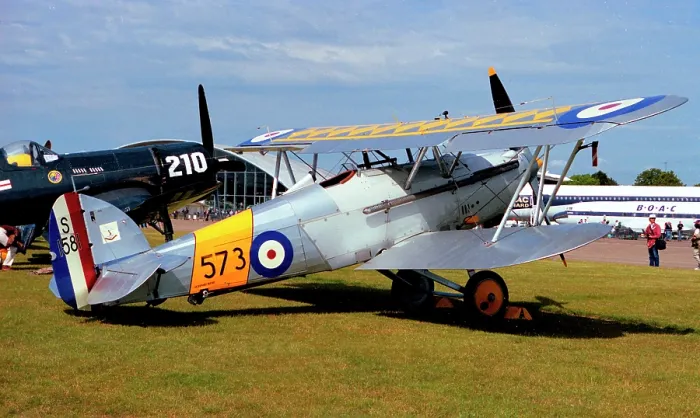 Framed Print : Hawker Nimrod I G-BWWK - S1581 Framed Print : Hawker Nimrod I G-BWWK - S1581